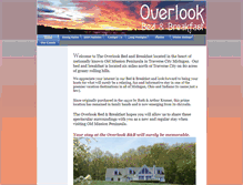 Tablet Screenshot of overlookbandb.com